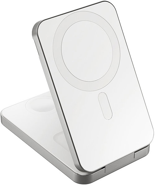 Power Bank Epico UltraBase 4in1 8000mAh Fold powerbank & wireless charging stand EF50 - white ...