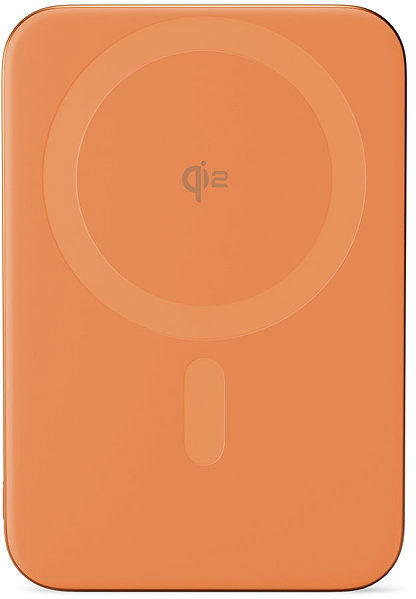 Power Bank Epico UltraPack Qi2 5000mAh Mag+ slim aluminium wireless powerbank EM51 - orange ...