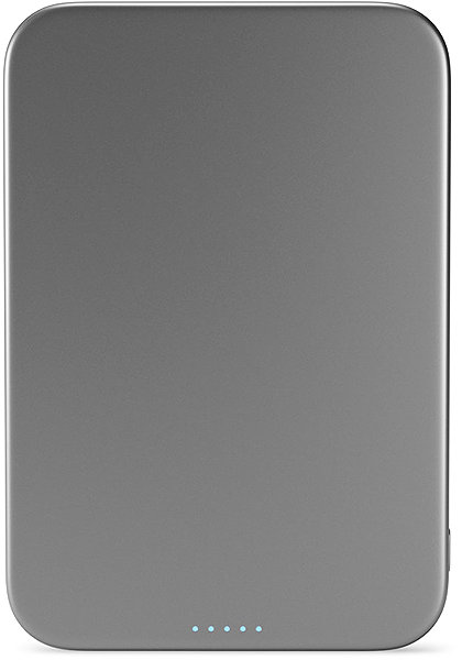 Powerbank Epico UltraPack Qi2 5000mAh Mag+ dünne Aluminium kabellose Powerbank EM51 - silber ...