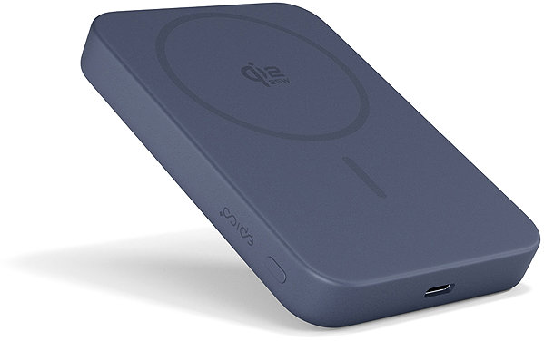 Power Bank Epico UltraPack Qi2 25W 10000mAh aluminium Mag+ wireless power bank EM75 - dark blue ...