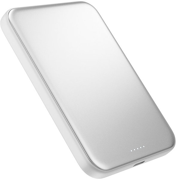 Power Bank Epico UltraPack Qi2 25W Slim 5000mAh Aluminium Mag+ Wireless Powerbank EM55 - Silver ...