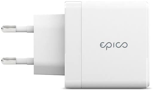 Töltő adapter Epico 65W GaN töltőfej - fehér Képernyő