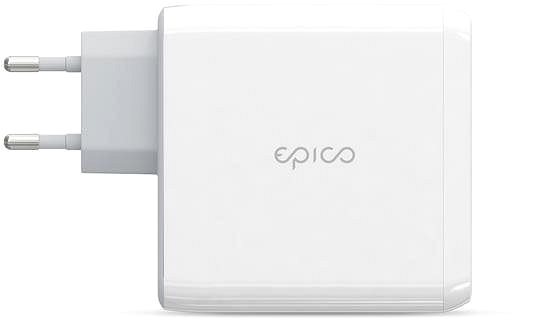 AC Adapter Epico 100W GaN Charger - White Lateral view