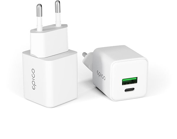 Wall Charger Epico UltraBoost EA10 20W GaN Wall Charger - White ...