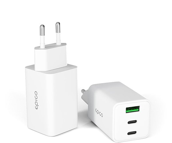 Wall Charger Epico UltraBoost EA40 65W GaN Wall Charger - White ...