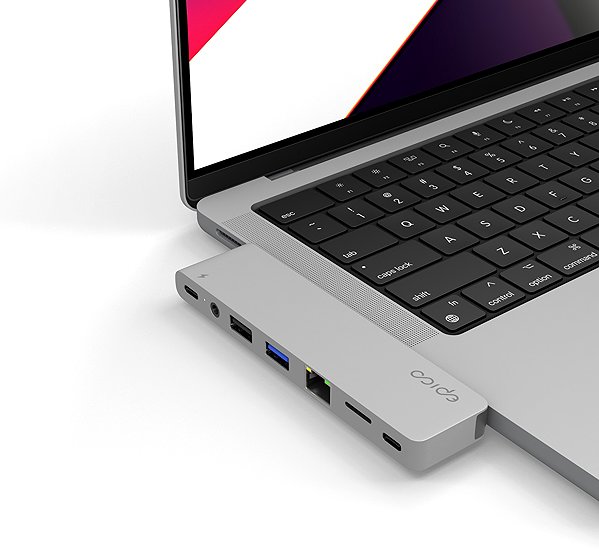USB Hub Epico USB-C Hub Pro III - Silver ...
