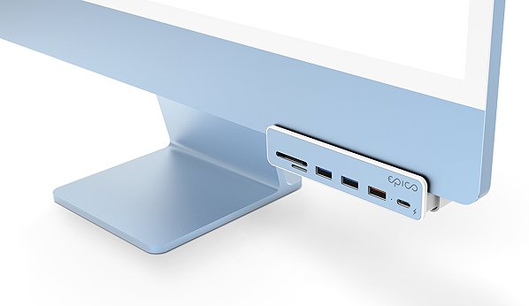 USB Hub Epico USB-C 7-in-1 iMac Hub - White ...