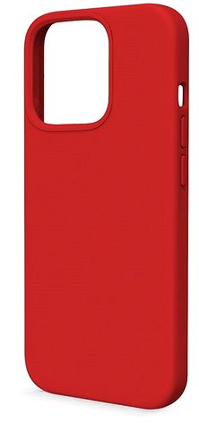 Kryt na mobil Epico Silikónový kryt na iPhone 13 s podporou uchytenia MagSafe - červený.