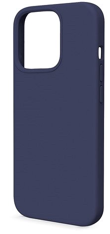 Handyhülle Epico Silikonhülle für iPhone 13 Pro Max mit Unterstützung für MagSafe Befestigung - blau ...