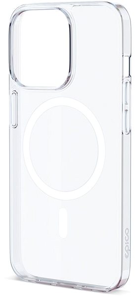 Telefon tok Epico Hero iPhone 14 átlátszó MagSafe tok ...