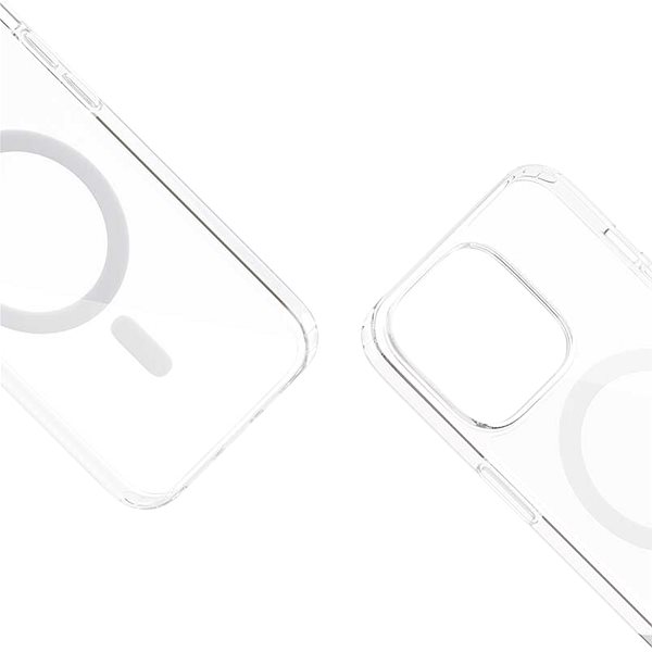 Kryt na mobil Epico Resolve kryt na iPhone 14 s podporou MagSafe – transparentný ...