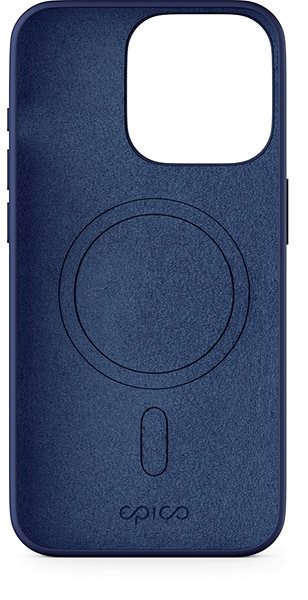 Handyhülle Epico Mag+ Silikonhülle für iPhone 15 Pro mit MagSafe-Unterstützung - blau ...