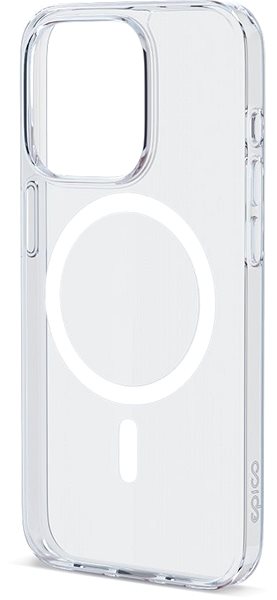 Handyhülle Epico Mag+ Hero Cover für iPhone 15 Pro mit MagSafe Unterstützung - Transparent ...