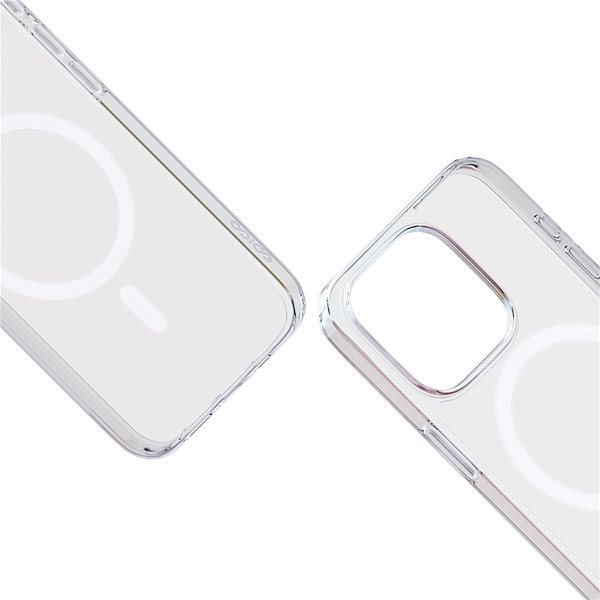 Handyhülle Epico Mag+ Hero Hülle für iPhone 15 Pro Max mit MagSafe Unterstützung - transparent ...
