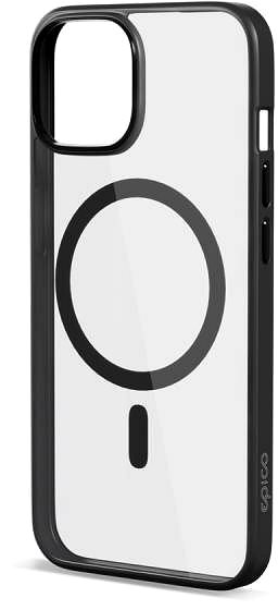 Kryt na mobil Epico Mag+ Hero kryt na iPhone 15 s podporou MagSafe – transparentný čierna ...