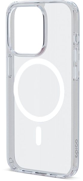 Kryt na mobil Epico Resolve kryt na iPhone 15 Pro s podporou MagSafe – transparentný ...