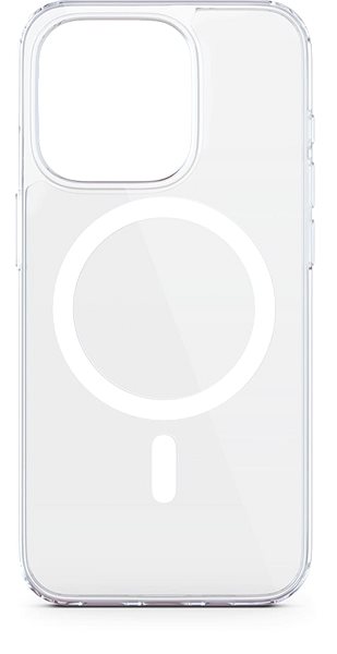 Handyhülle Epico Resolve Hülle für iPhone 15 Pro mit MagSafe Unterstützung - Transparent ...