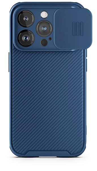 Kryt na mobil Spello by Epico odolný magnetický kryt s ochranou šošoviek fotoaparátu pre iPhone 15 – modrý ...