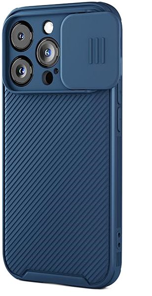 Kryt na mobil Spello by Epico odolný magnetický kryt s ochranou šošoviek fotoaparátu pre iPhone 15 – modrý ...