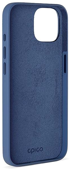 Kryt na mobil Epico Mag+ kožený kryt iPhone 15 Plus – modrý ...