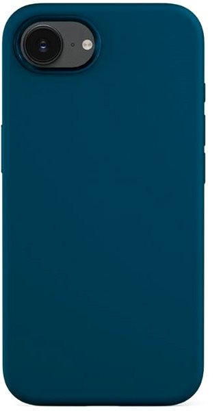 Epico Mag+ Silicone Pro case iPhone 16e - teal blue phone case.