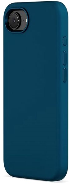 Epico Mag+ Silicone Pro case iPhone 16e - teal blue phone case.