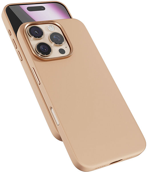 Handyhülle Epico Mag+ Silicone Pro iPhone 16 Pro Max Hülle - Desert Titanium ...