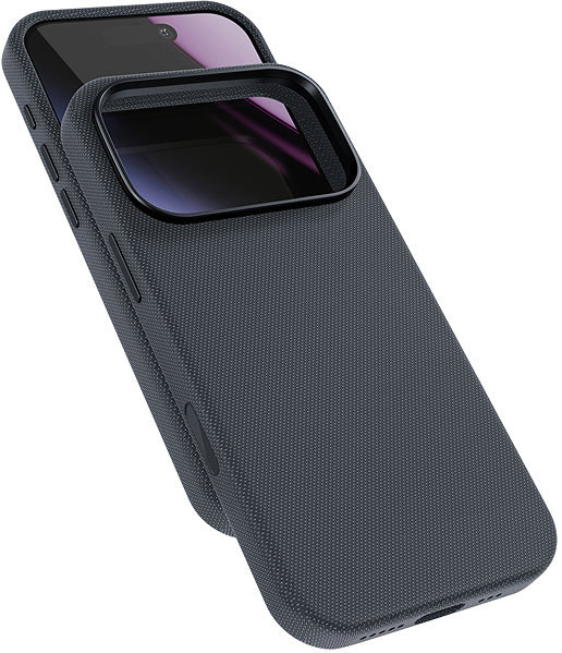 Handyhülle Epico SolidWoven Pro Mag+ Case iPhone 17 Pro Max Qi2 & MagSafe kompatibel - schwarz ...
