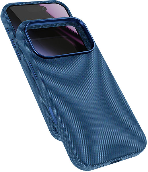 Handyhülle Epico SolidWoven Pro Mag+ Case iPhone 17 Pro Qi2 & MagSafe kompatibel - blau ...