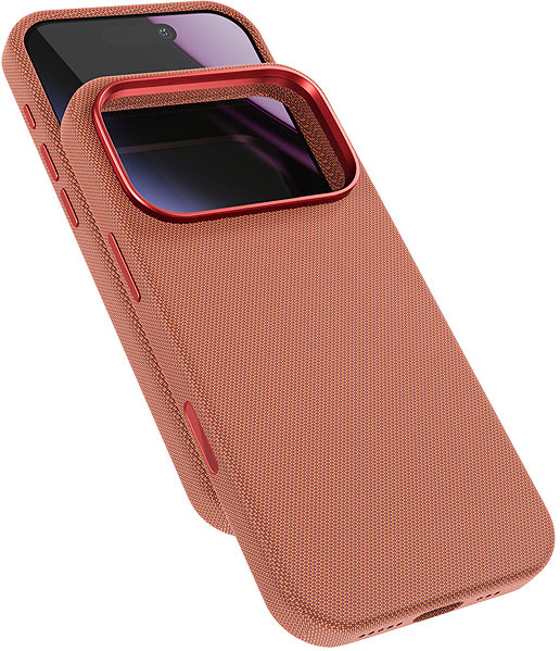 Handyhülle Epico SolidWoven Pro Mag+ Case iPhone 17 Pro Qi2 & MagSafe kompatibel – sienabraun ...