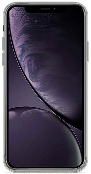 Telefon tok Epico Twiggy Gloss iPhone XS Max fekete átlátszó tok ...