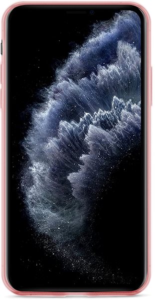 Telefon tok Epico Silicone case 2019 iPhone 11 PRO piros átlátszó tok ...