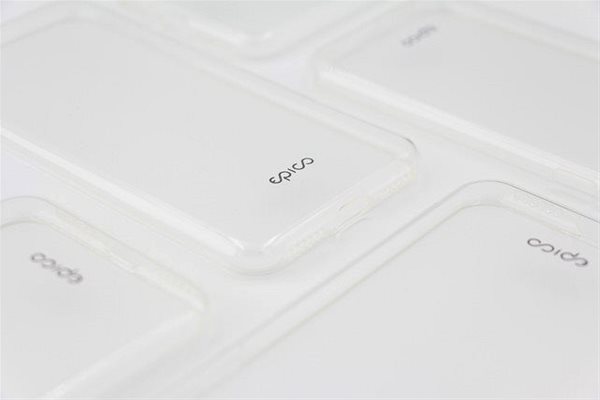 Kryt na mobil Epico Ronny Gloss iPhone XR – biely transparentný ...
