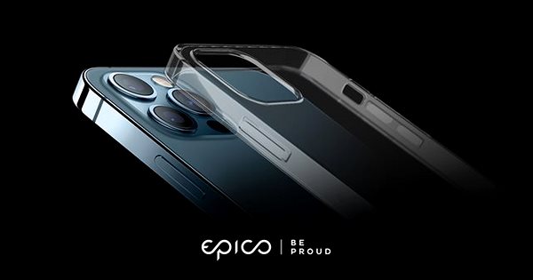 Telefon tok Epico Hero Case iPhone 12 Pro Max átlátszó tok ...