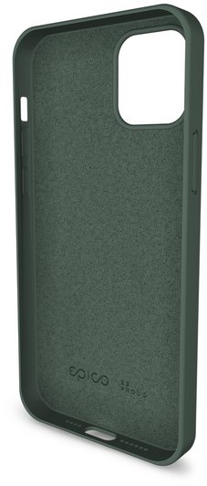 Kryt pre mobil Epico Silicone case iPhone 12 Mini tmavo zelený .