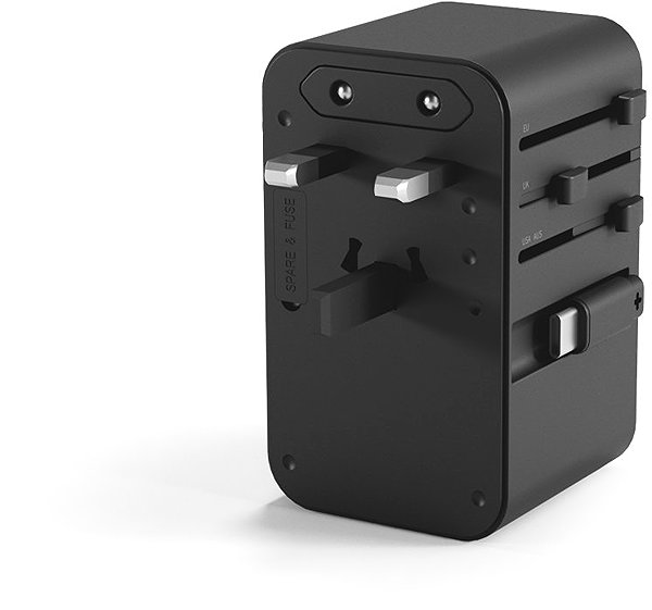 Wall Charger Epico UltraBoost Universal GaN 70W Travel Adapter EU70 - Titanium ...