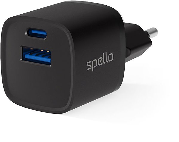 Wall Charger Spello ForceBoost GaN 20W power adapter SA20 - black ...