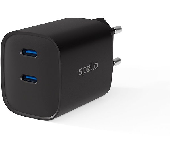 Wall Charger Spello ForceBoost GaN 45W power adapter SA45 - black ...