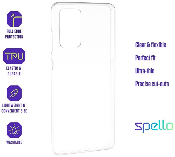 Handyhülle Spello by Epico Transparentes Cover für Samsung Galaxy S23 5G ...