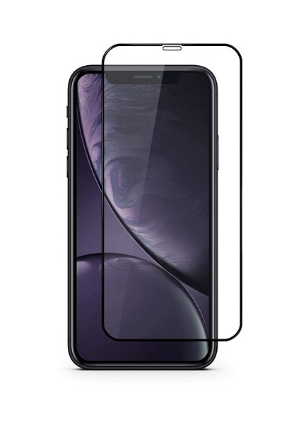 Glass Screen Protector Epico Glass 3D+ for iPhone XR - Black ...