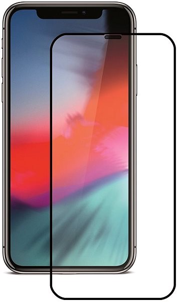 Glass Screen Protector Epico Glass 3D+ for iPhone XR - Black ...