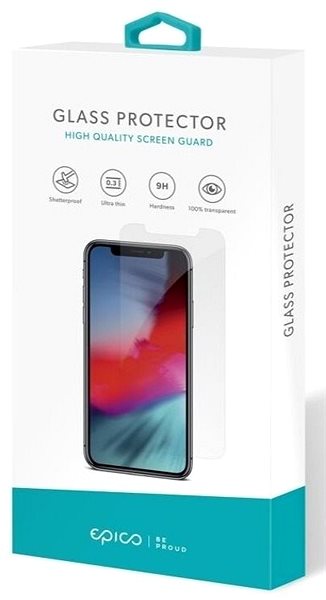 Glass Screen Protector Epico Glass OnePlus 9 Packaging/box