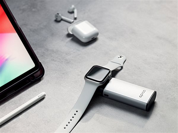 Üvegfólia Epico Flexiglass Apple Watch 7 3D+ üvegfólia - 41mm Lifestyle