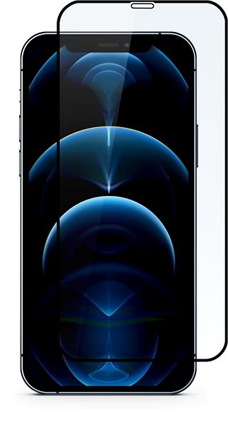 Glass Screen Protector Epico 3D+ Glass IM iPhone 6/6S/7/8/SE (2020)/SE (2022) - Black Screen