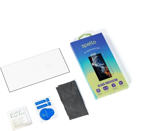 Ochranné sklo Spello by Epico 3D+ ochranné sklo Samsung Galaxy S23 Ultra 5G ...
