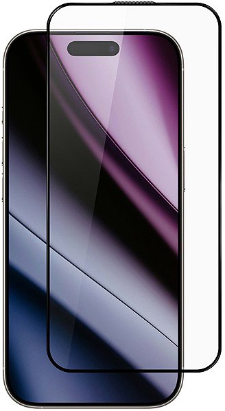 Glass Screen Protector Epico ImpactCeramic Glass 3D Ultra-Wide Dust Cover for iPhone 16 Pro Max ...