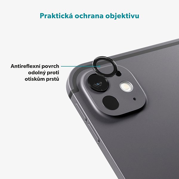 Glass Screen Protector Epico protective glass for camera lenses with one-step applicator Apple iPad Pro 11