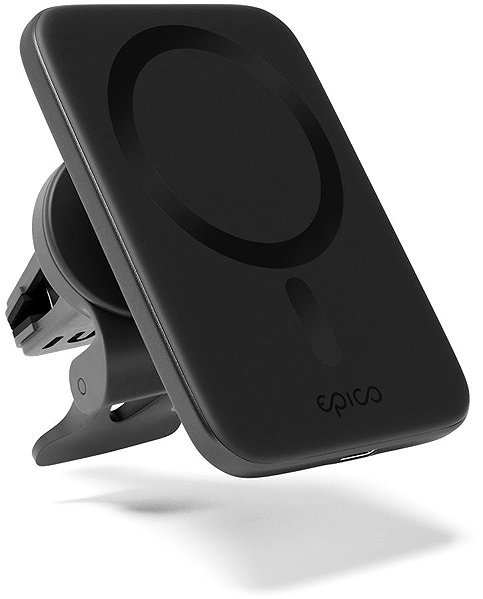 Phone holder Epico Ultrathin Wireless Car Charger with MagSafe Support - Black ...