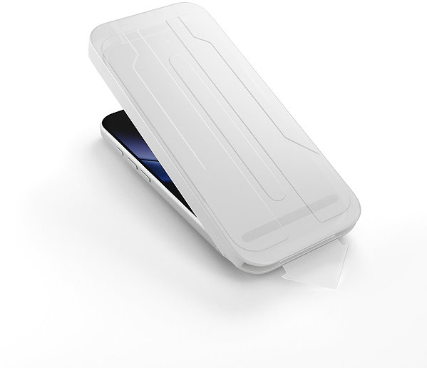 Glass Screen Protector Epico Hero+ Glass 3D for iPhone 17 Pro/18 Pro – Ultra-wide coverage with a one-step applicator ...