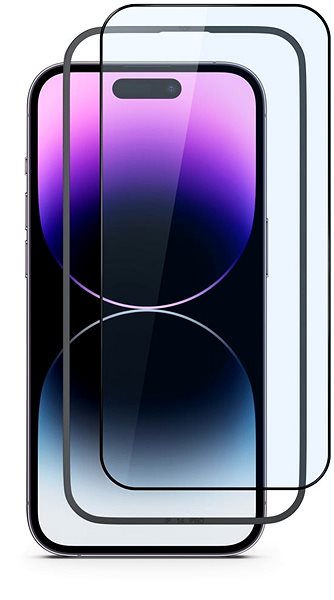 Glass Screen Protector Epico Edge To Edge protective glass for iPhone 13 / 13 Pro / iPhone 14 - 2pcs
with installation fram ...